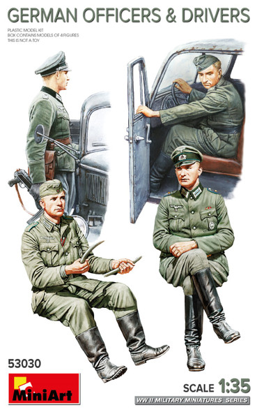 MIA53030 - MiniArt 1/35 German Officers & Drivers