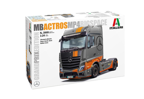 ITA3968 - Italeri 1/24 Mercedes-Benz Actros MP4 Giga Space GP Edition