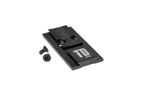 Pictured screws with mounting plate (not included)