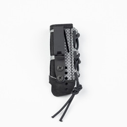 Photo of Ascent mag pouch with belt clip installed.