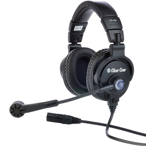 Clear-Com CC-300-X5 Single-Ear Standard Headset w/5-Pin Male XLR