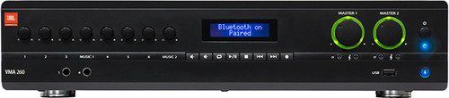 JBL VMA260 60W 8-Channel Bluetooth Enabled Mixer Amplifier