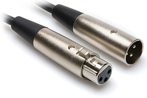 Hosa XLR-1 Audio Cable, XLR (M) - XLR (F), 2'-20'