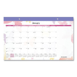 At-A-Glance Desk Calendar,Monthly,Watercolors SK91-705-14