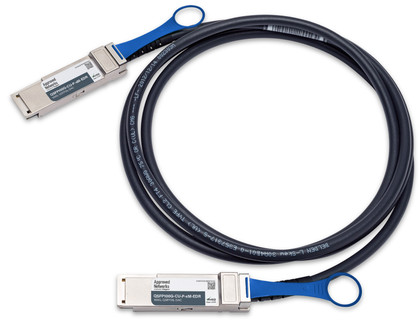 Mellanox/NVIDIA Compatible 100GBase-DAC QSFP28 to QSFP28 (Passive Twinax Copper, PVC, InfiniBand EDR) Direct Attach Cable