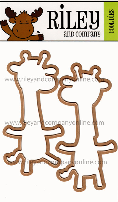 Basic Dress Up Giraffe - die set (set of 2)