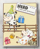 Basic Dress Up Cows - clear stamps set of 2
