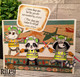 Basic Dress Up Pandas - clear stamps (set of 2)