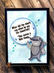 Basic Dress Up Shark - clear stamps (set of 2)