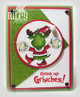 Riley as the Grinch