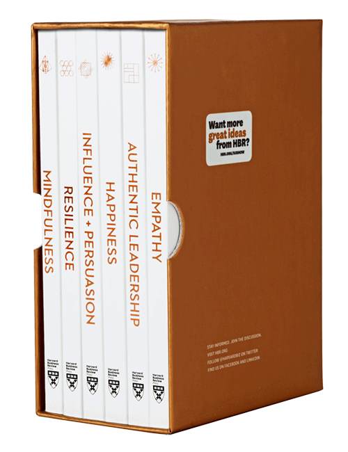 HBR Emotional Intelligence Boxed Set (6 Books) (HBR Emotional Intelligence Series) ^ 10211