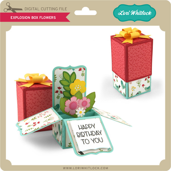 Explosion Box Flowers