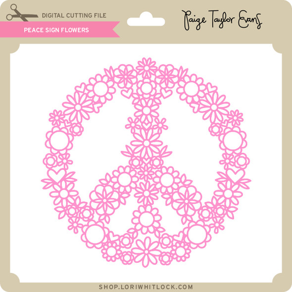 Peace Sign Flowers