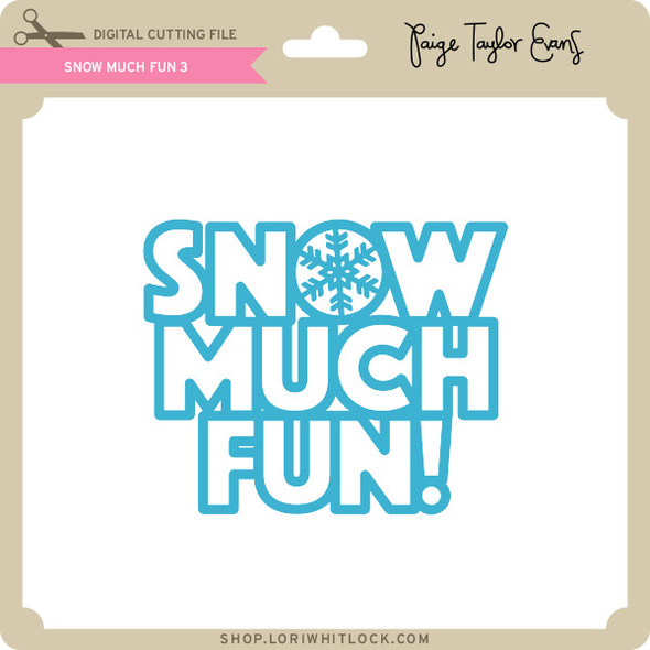 Snow Much Fun 3