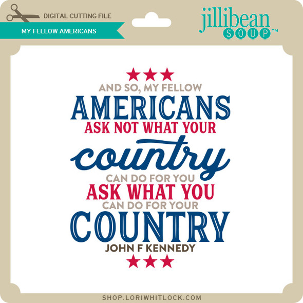 My Fellow Americans